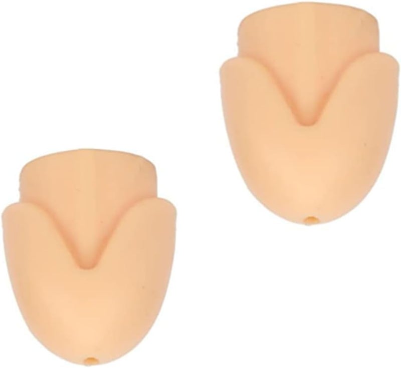 2Pcs Funny Toothpaste Cap Prank Squeezer Head Dustproof Protective Case Toothpaste Dispenser for Adults